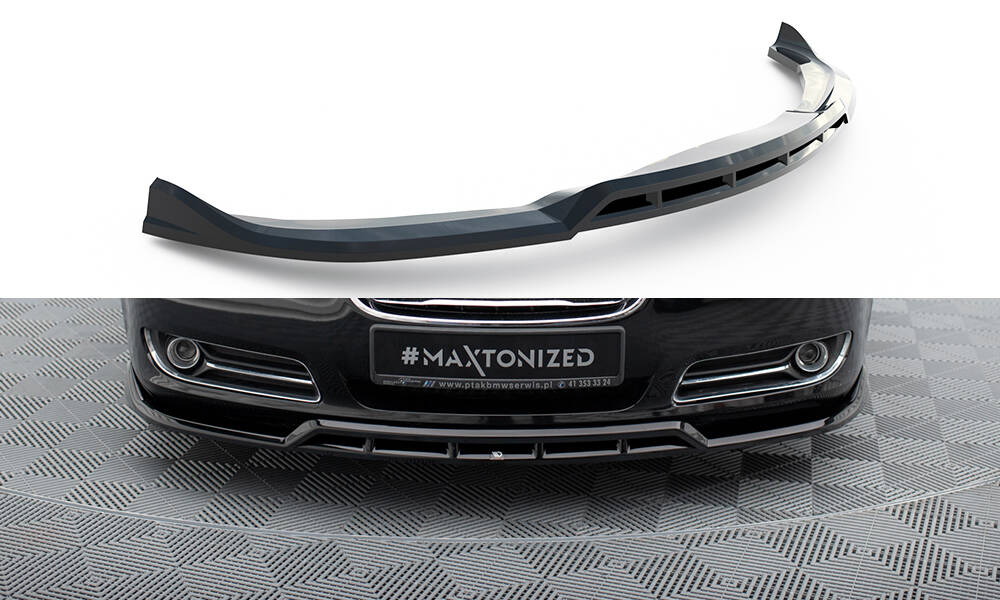 Frontlippe passend für Chrysler 300 Mk2 schwarz Hochglanz