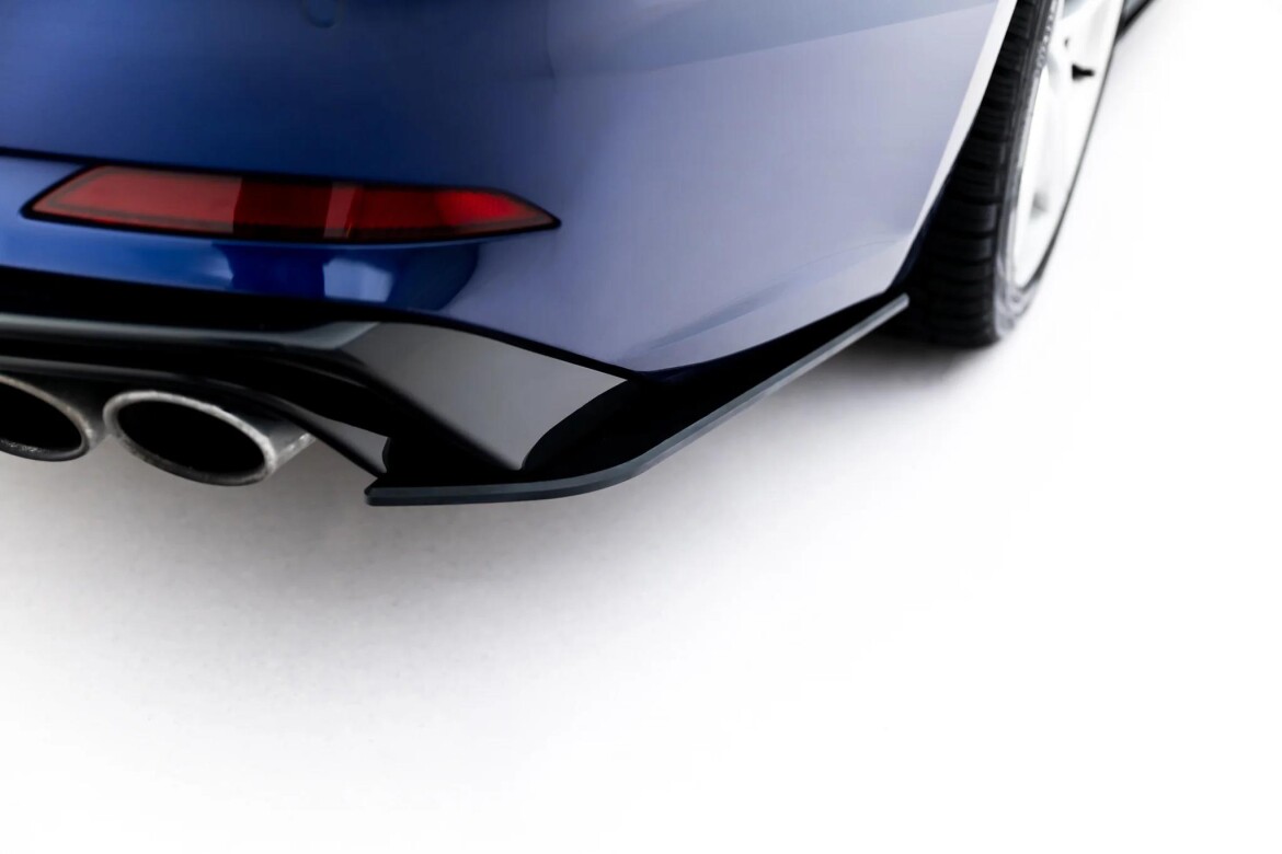 Diffusor Flaps passend für Audi S5 Coupe F5 roter Kern