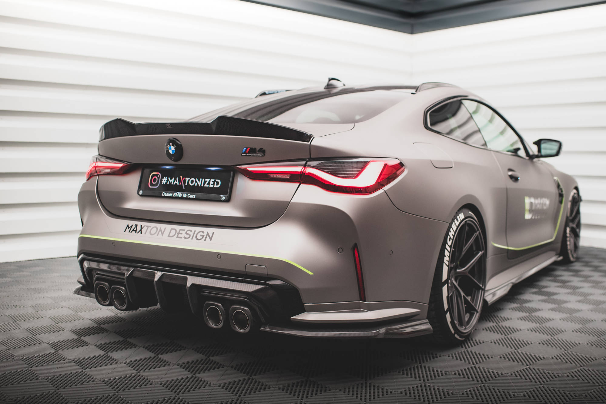 Carbon Fiber Heckklappenspoiler passend für BMW M4 G82 / G82 FL / M440i / 4 M-Paket G22 / G22 FL