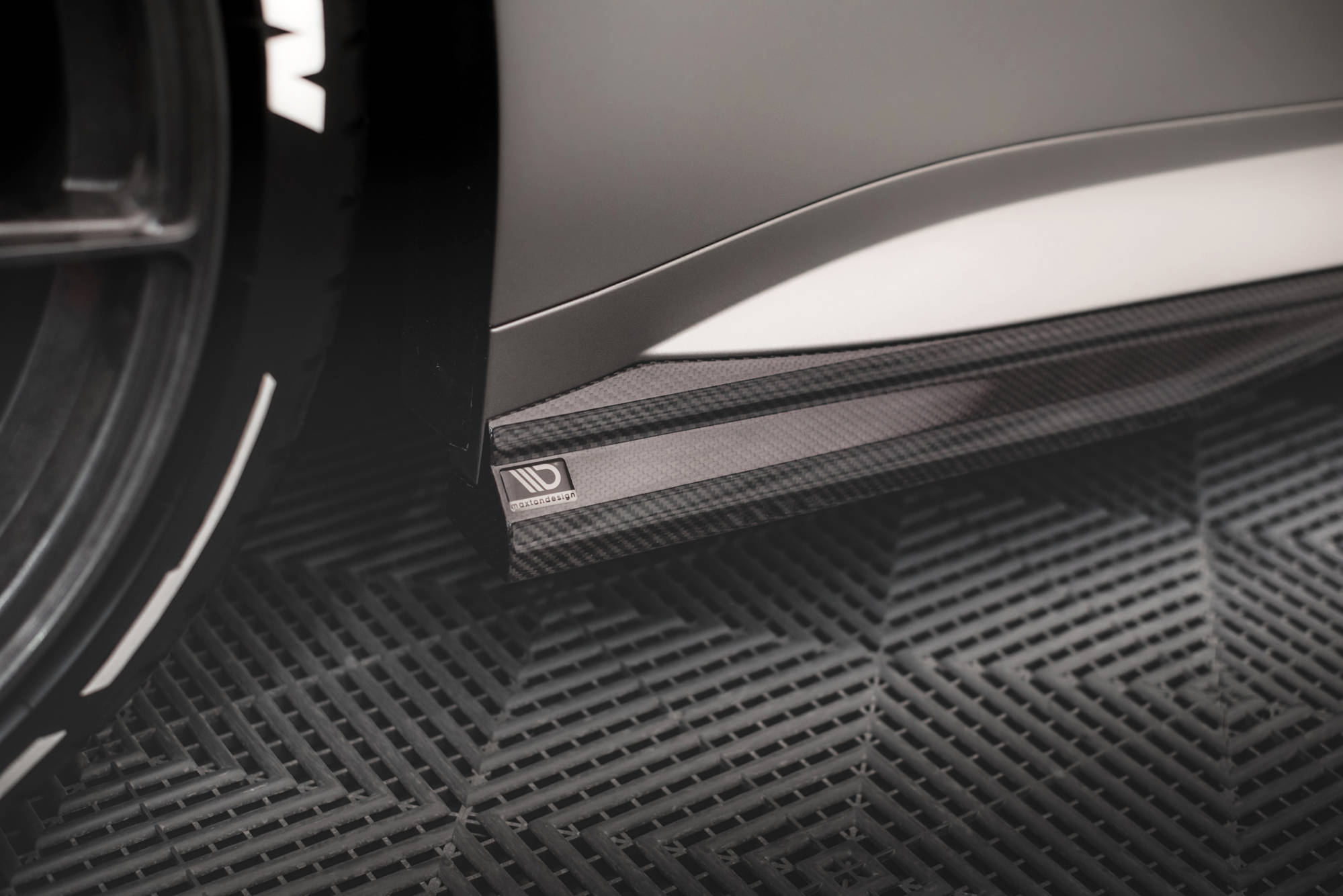 Carbon Fiber Seitenschweller Ansatz Leisten passend für BMW M4 G82 / G82 FL