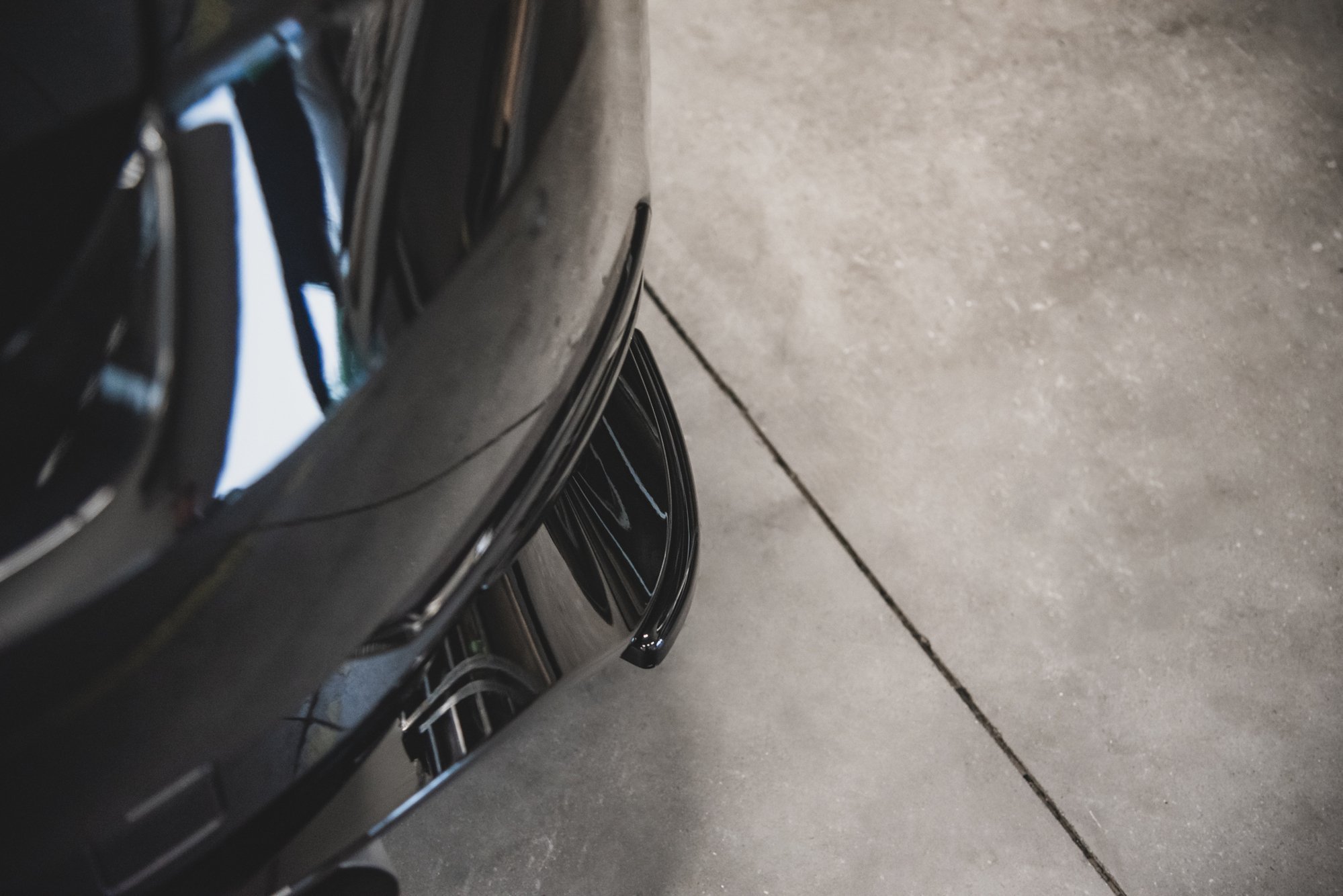 Heck Ansatz Flaps Diffusor für VW Golf 7 GTI TCR schwarz Hochglanz