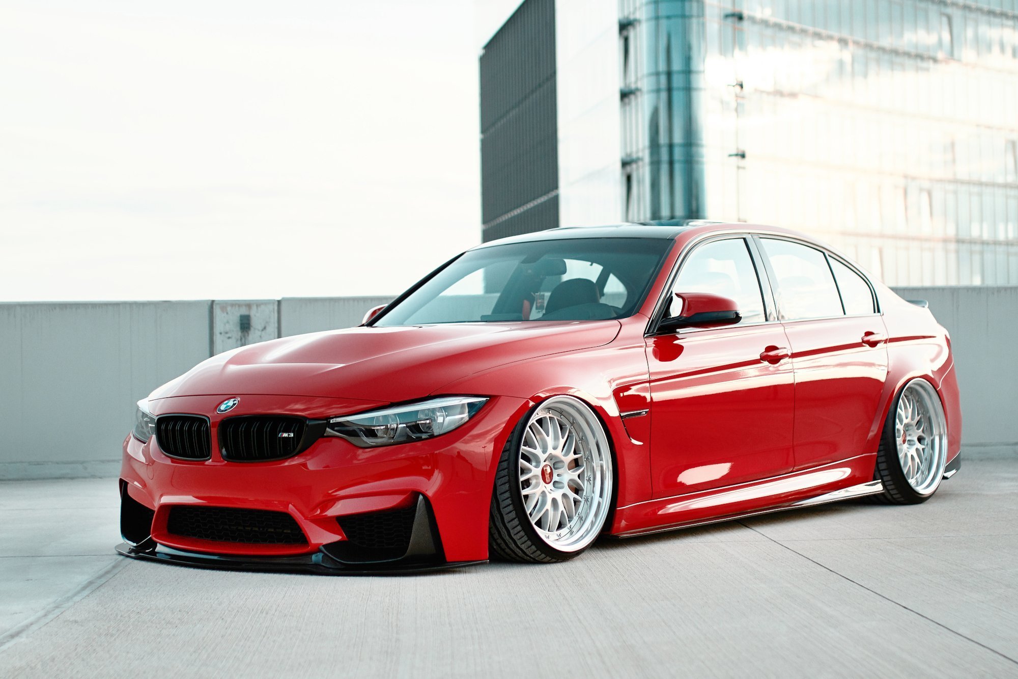Seitliche Lufteinlasse Airintakes passend für BMW M3 F80