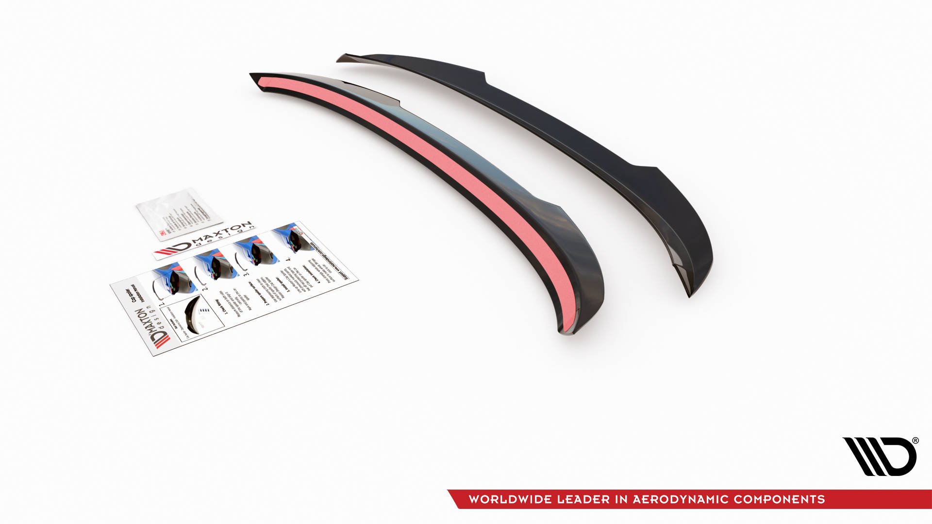 Heck Spoiler Aufsatz Abrisskante passend für Seat Leon FR Mk4 / CUPRA Leon Hatchback schwarz Hochglanz
