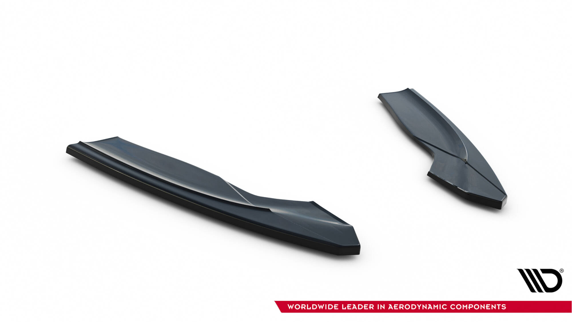 Heck Ansatz Flaps Diffusor V.2 für Ford Focus ST Mk2 FL schwarz Hochglanz