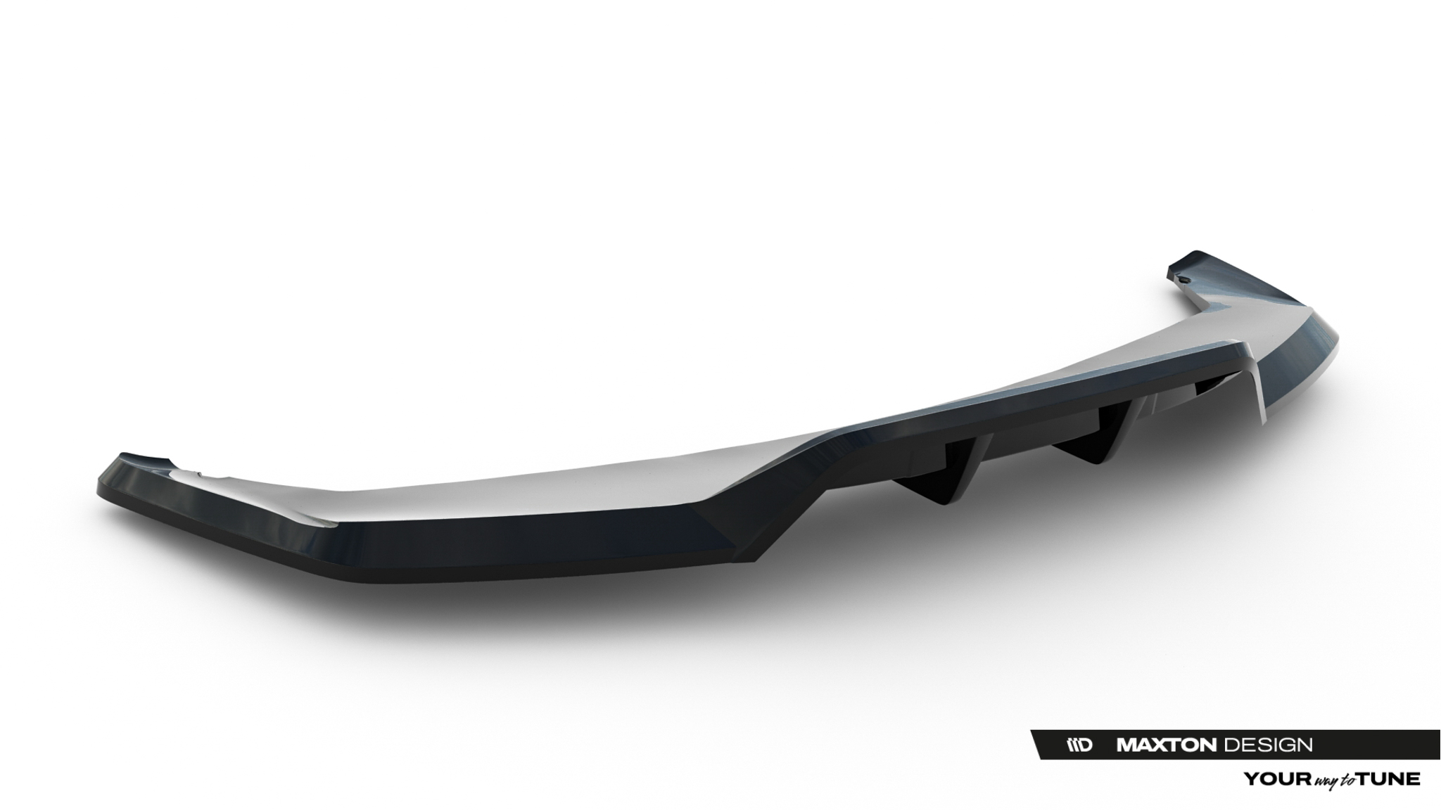 Diffusor Heckansatz passend für Tesla Model Y Premium Mk1 Facelift schwarz Hochglanz
