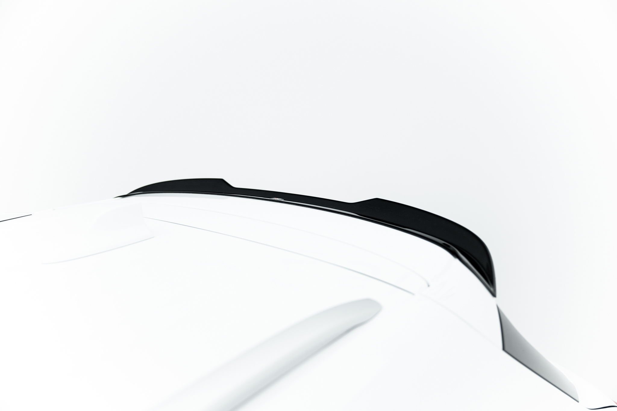 Heckspoiler Lippe passend für MG HS Mk1 FL schwarz Hochglanz
