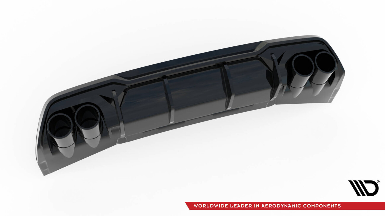 Heckansatz Diffusor + Endrohre passend für CUPRA Formentor Mk1
