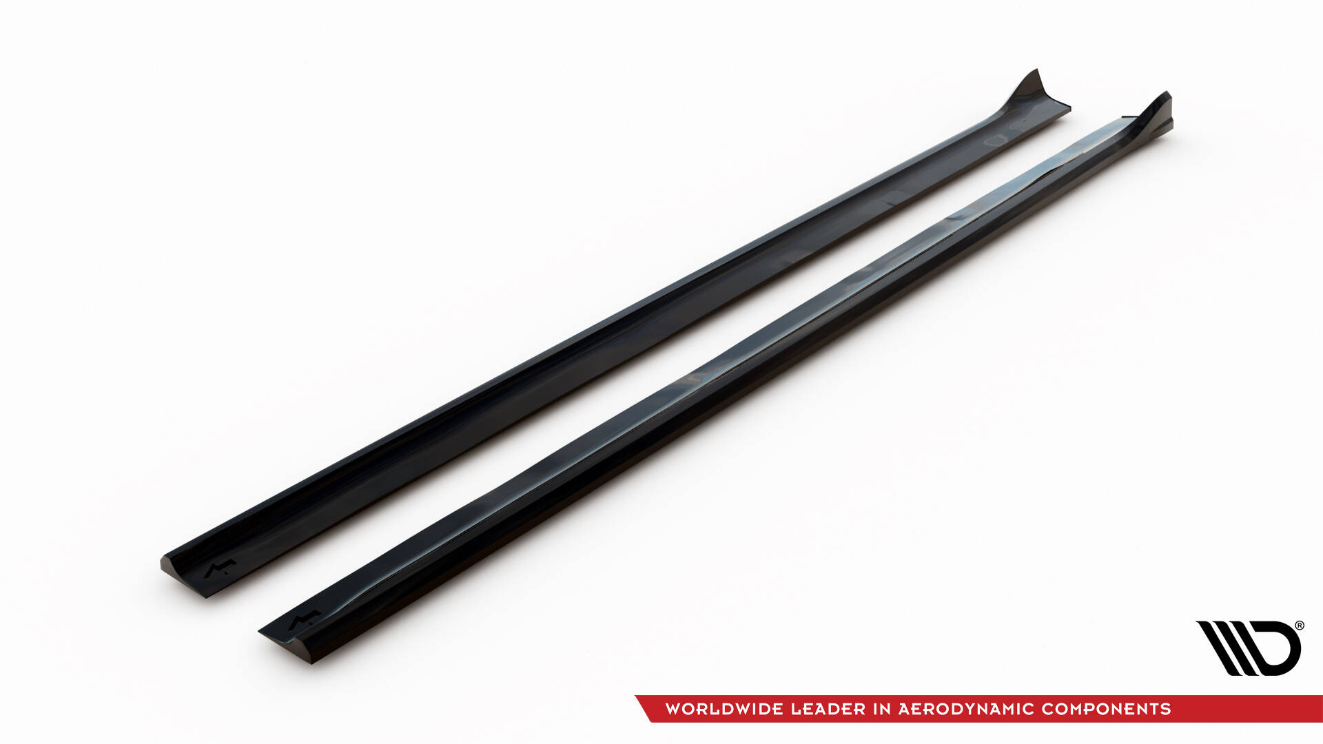 Seitenschweller Ansatz passend für Chrysler 300 Mk2 schwarz Hochglanz