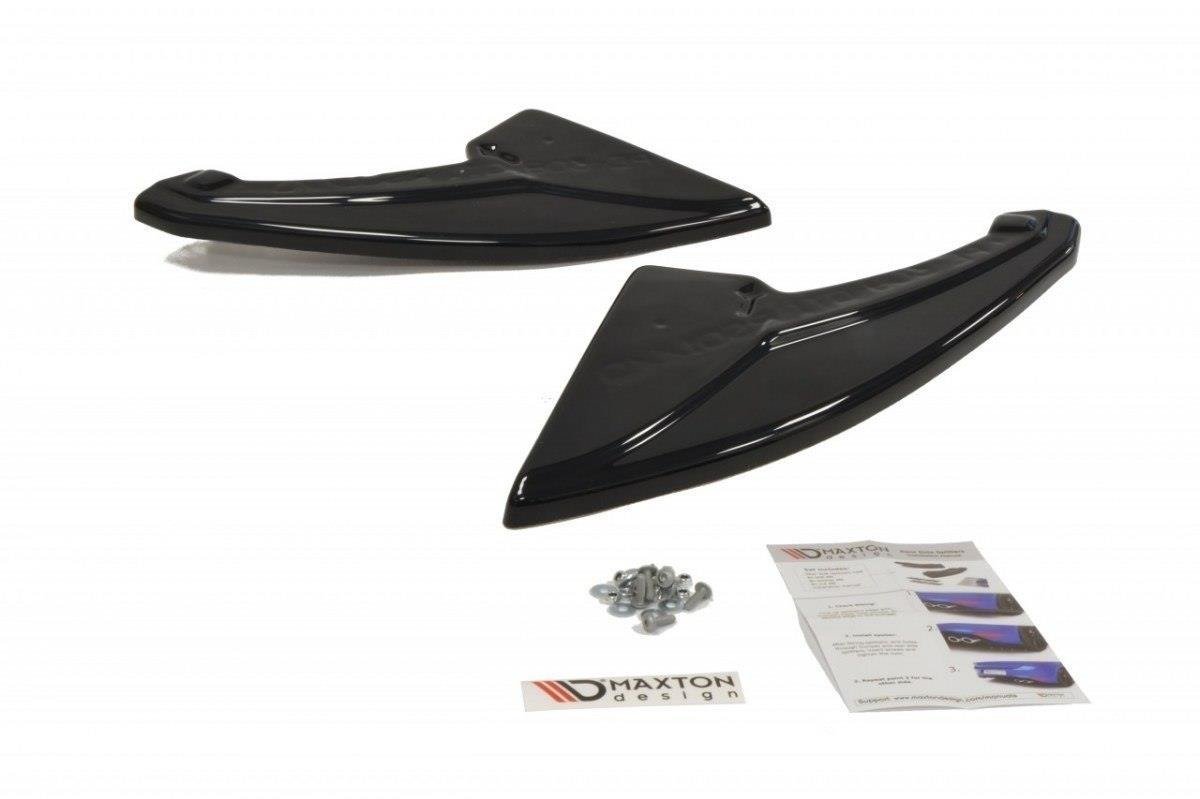 Heck Ansatz Flaps Diffusor für PEUGEOT 308 II GTI schwarz Hochglanz