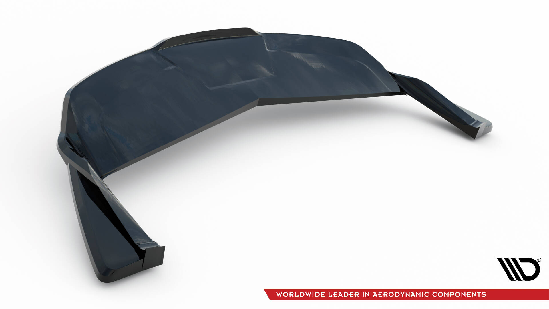 Diffusor Heckansatz V.2 passend für Tesla Model S Plaid Mk1 FL schwarz Hochglanz