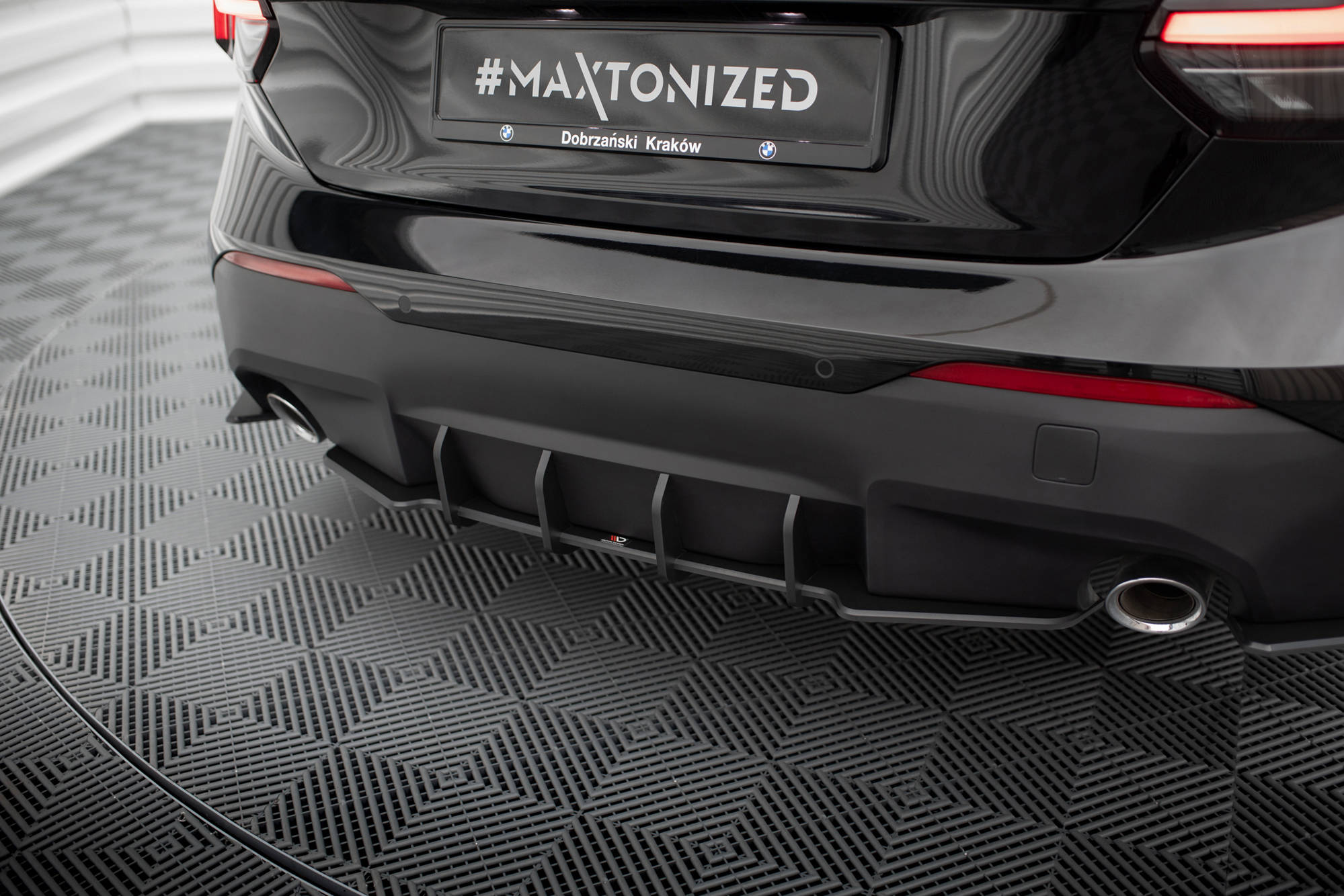 Street Pro Heckschürze Heck Ansatz Diffusor passend für BMW 2 Coupe G42