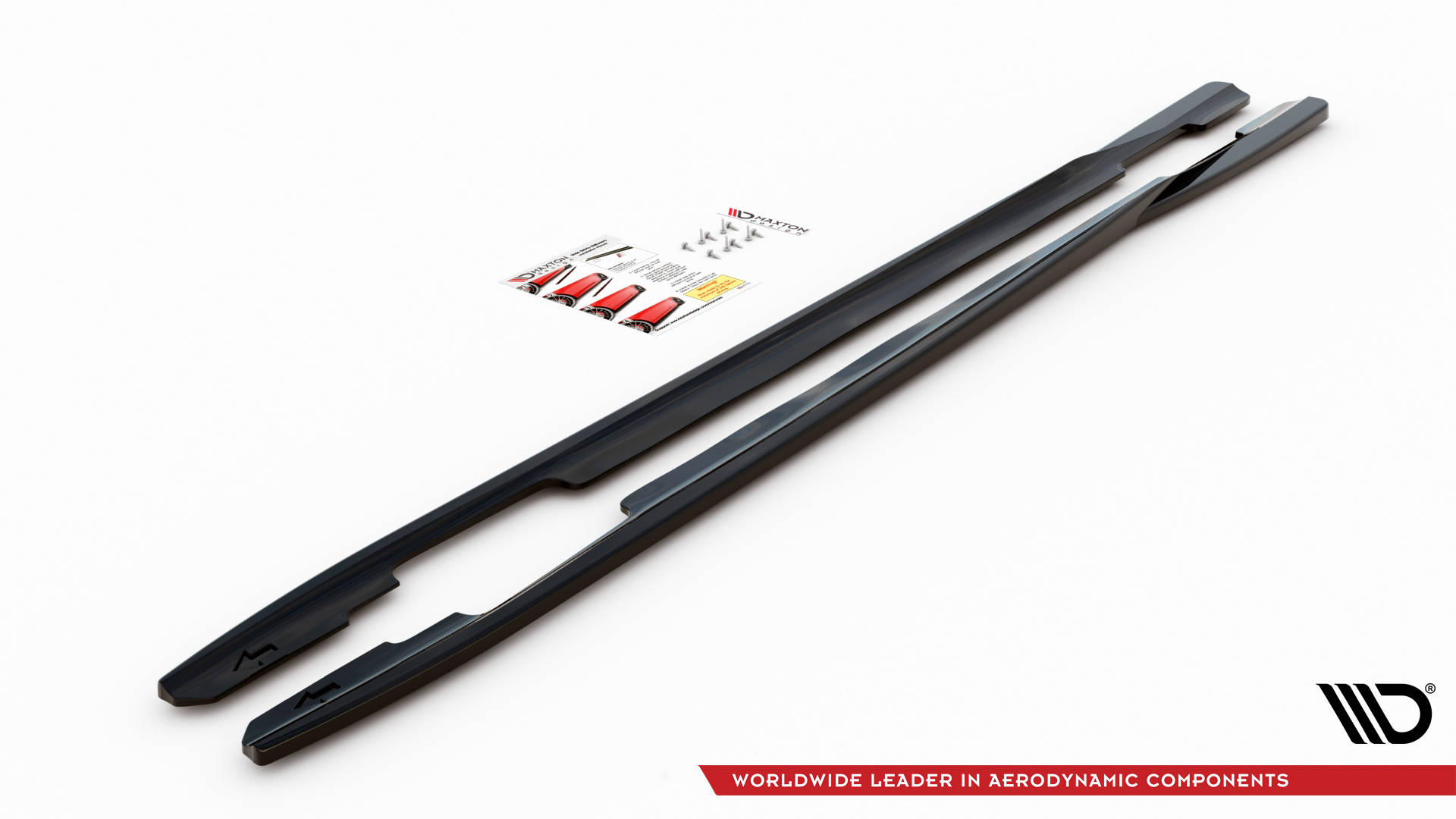 Street+ Seitenschweller Leisten passend für Ford Mondeo ST-Line Mk5 FL schwarz Hochglanz