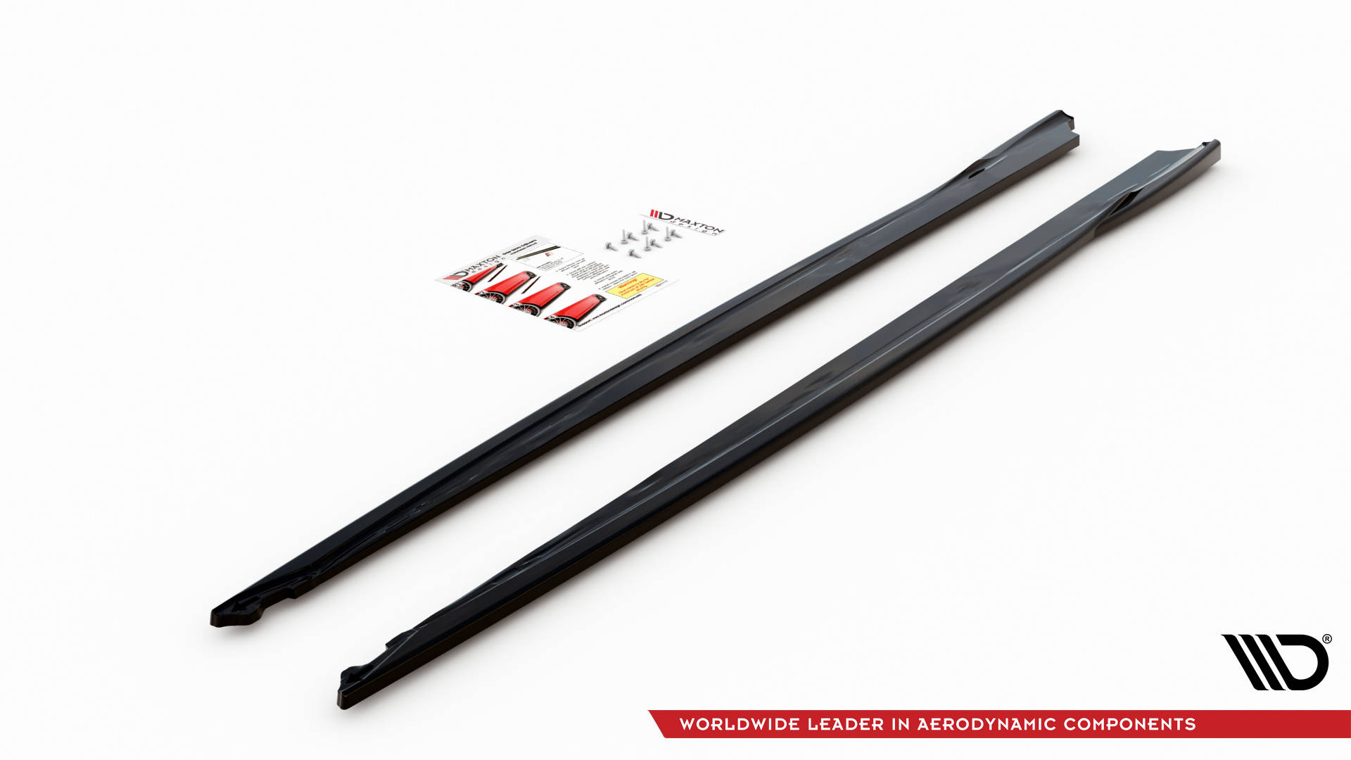 Street+ Seitenschweller Leisten V.3 passend für Toyota Supra Mk5 schwarz Hochglanz