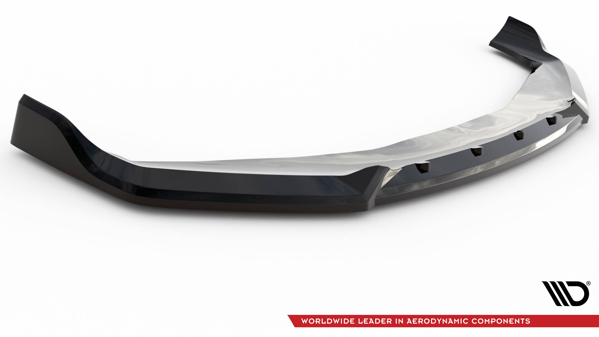 Street+ Spoilerlippe Front Ansatz V.2 passend für BMW 7 M-Paket / M760e / i7 M-Paket G70 schwarz Hochglanz