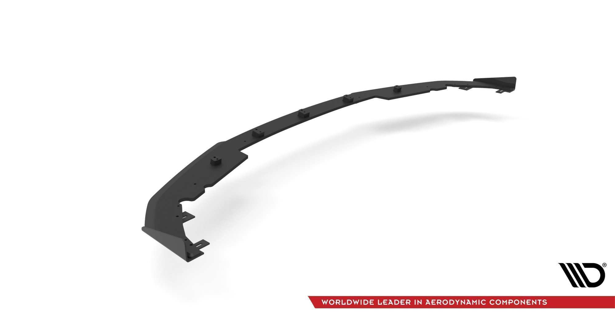 Street Pro Spoilerlippe Front Ansatz passend für BMW 4er M-Paket G22 rot+ Hochglanz Flaps