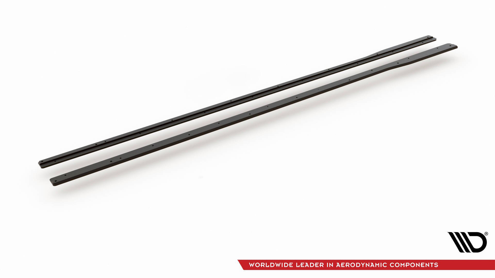 Street Pro Seitenschweller Leisten passend für VW Golf 7 R FL rot