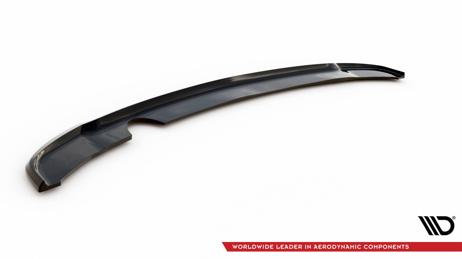 Street+ Mittlerer Diffusor Heck Ansatz passend für Hyundai I20 Mk2 FL schwarz Hochglanz