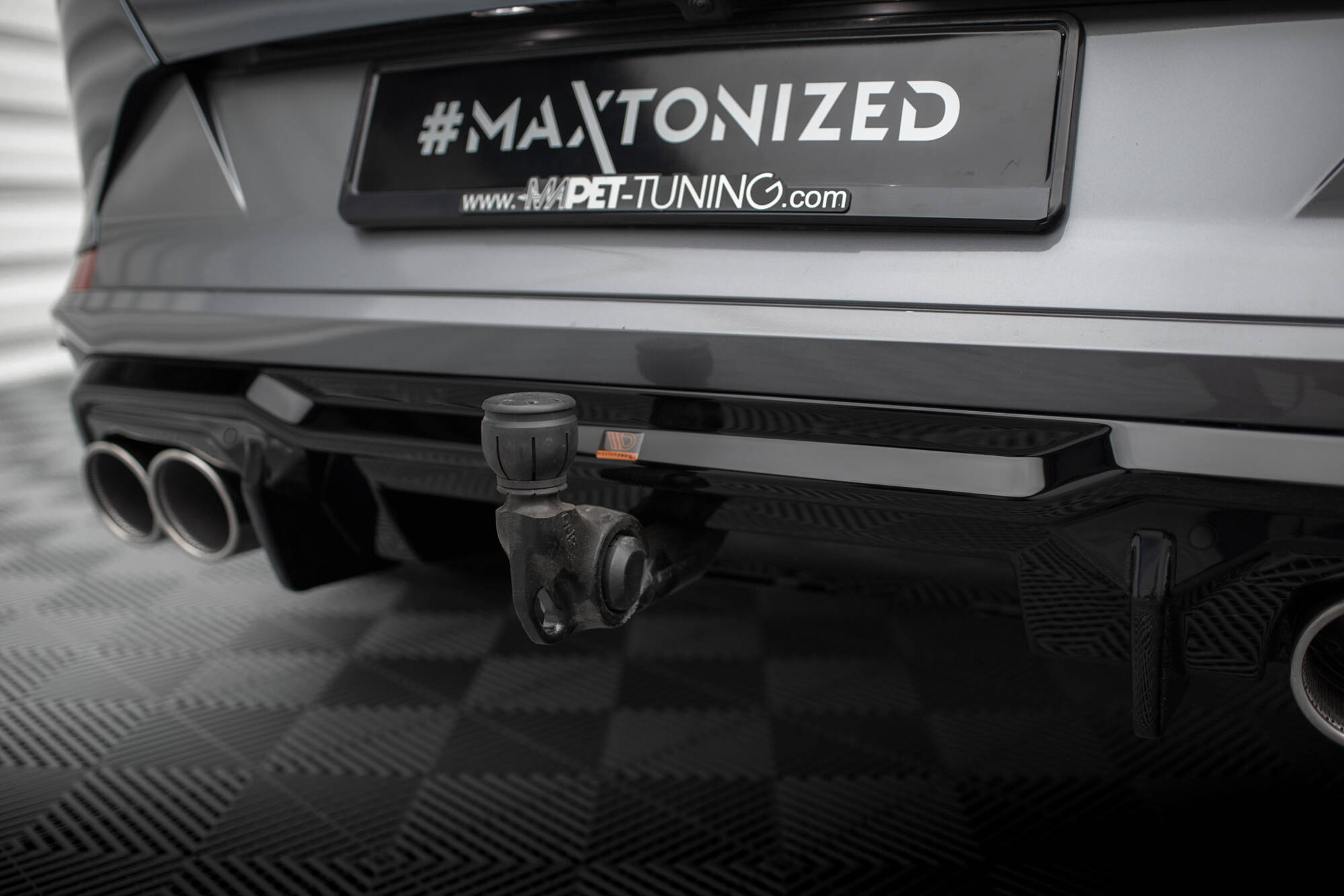 Heckansatz Diffusor V.3 passend für CUPRA Formentor VZ Mk1 / Mk1 FL schwarz Hochglanz