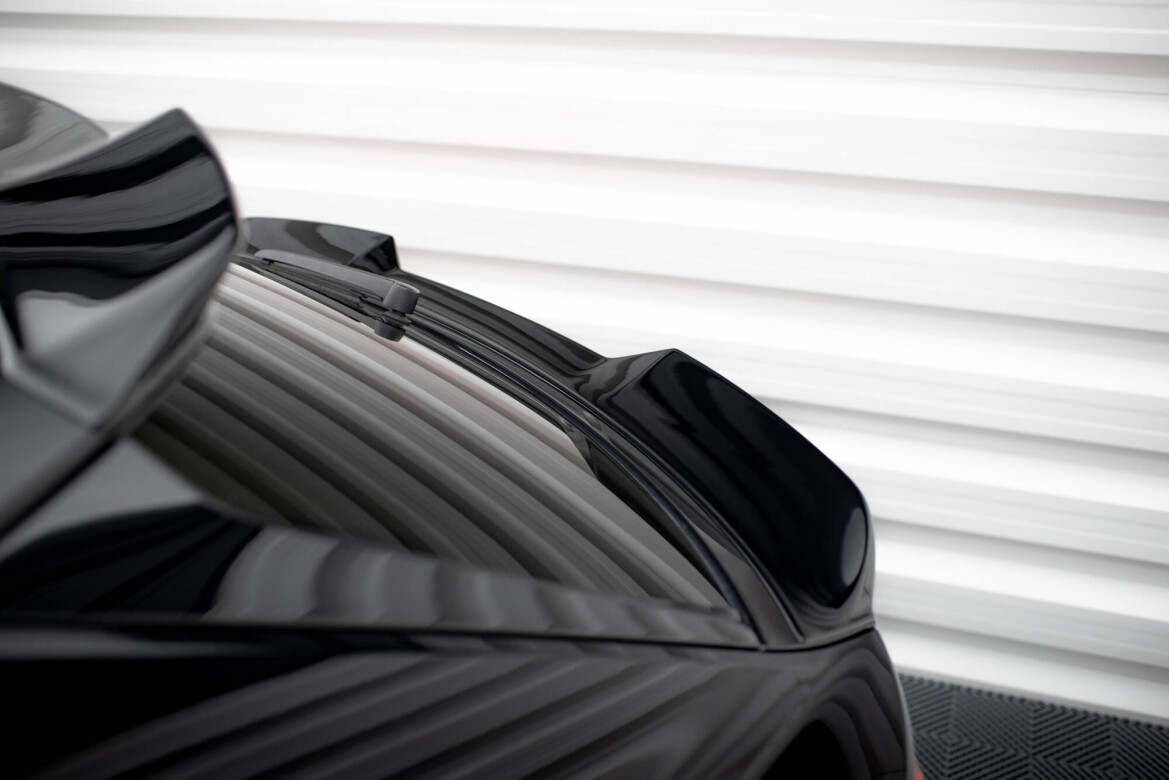 Heckspoiler unten 3D passend für Audi RSQ8 Mk1 FL schwarz Hochglanz