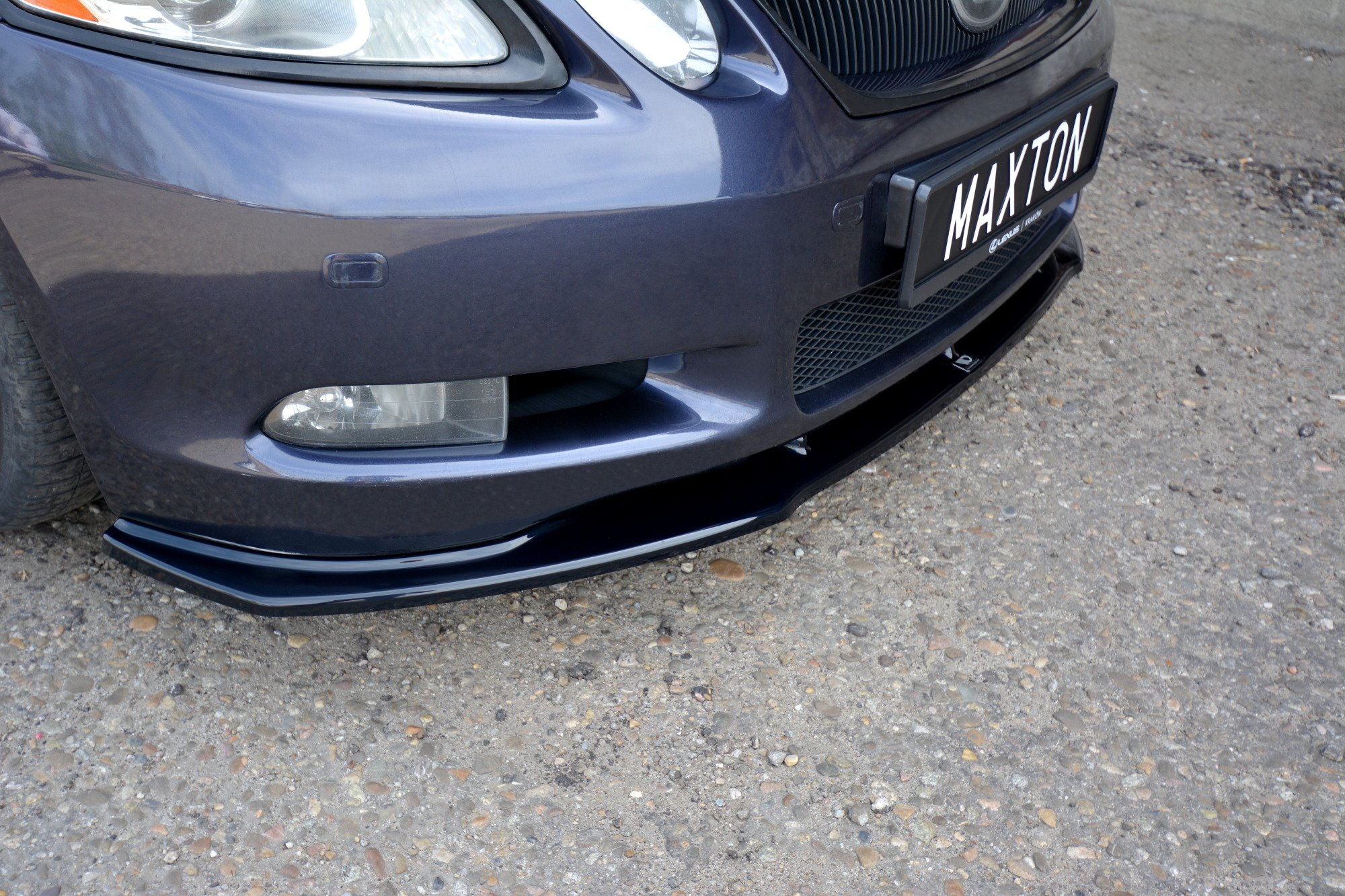Front Ansatz V.1 für Lexus GS Mk3 schwarz Hochglanz