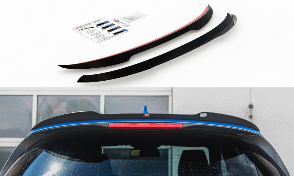 Spoiler CAP für Ford Puma Mk1 schwarz Hochglanz