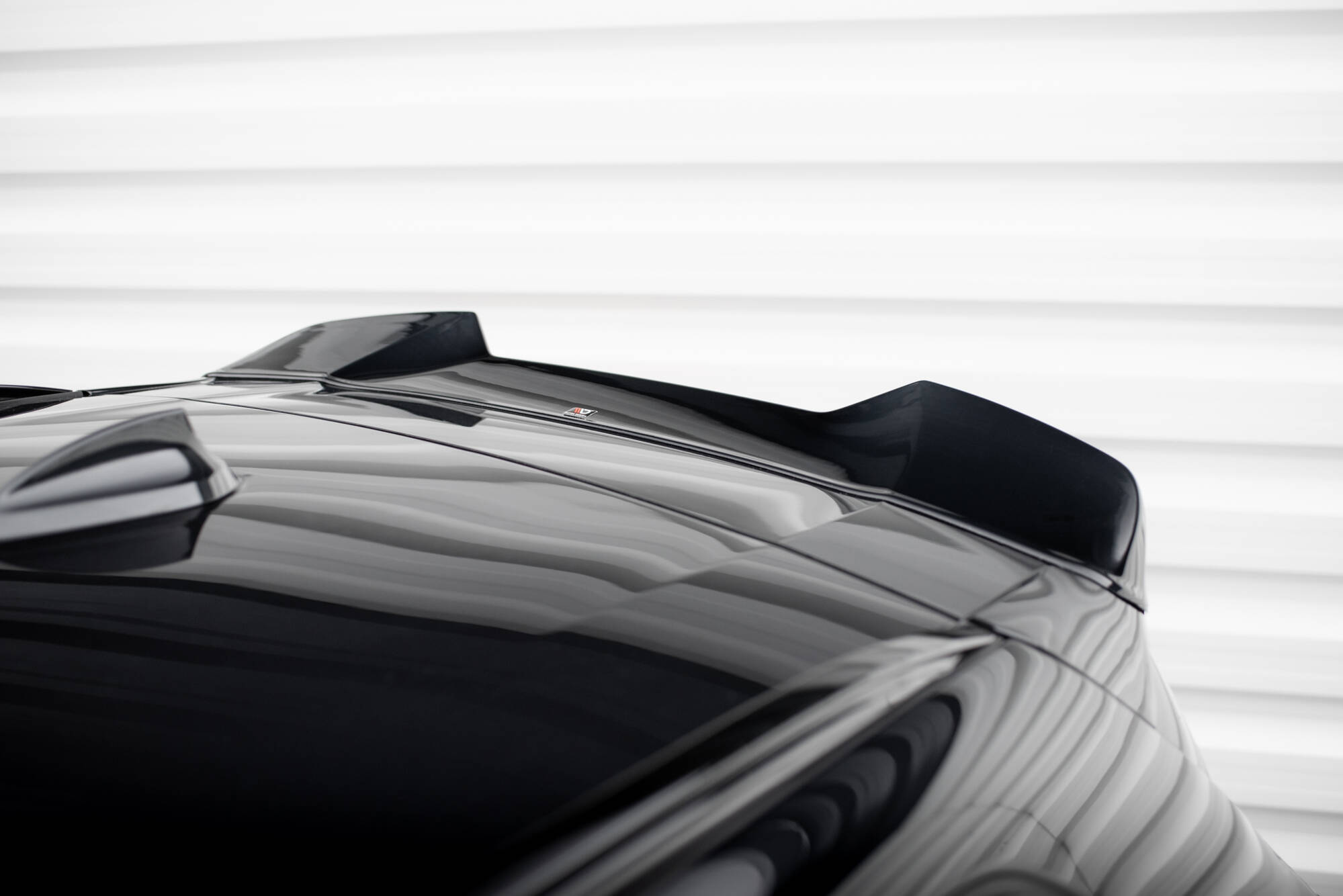 Heck Spoiler Aufsatz Abrisskante 3D passend für BMW X3 M F97 / F97 FL schwarz Hochglanz