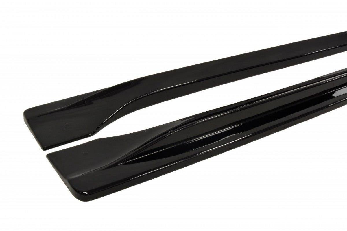 Street+ Seitenschweller Leisten passend für Jeep Grand Cherokee WK2 Summit FL schwarz matt
