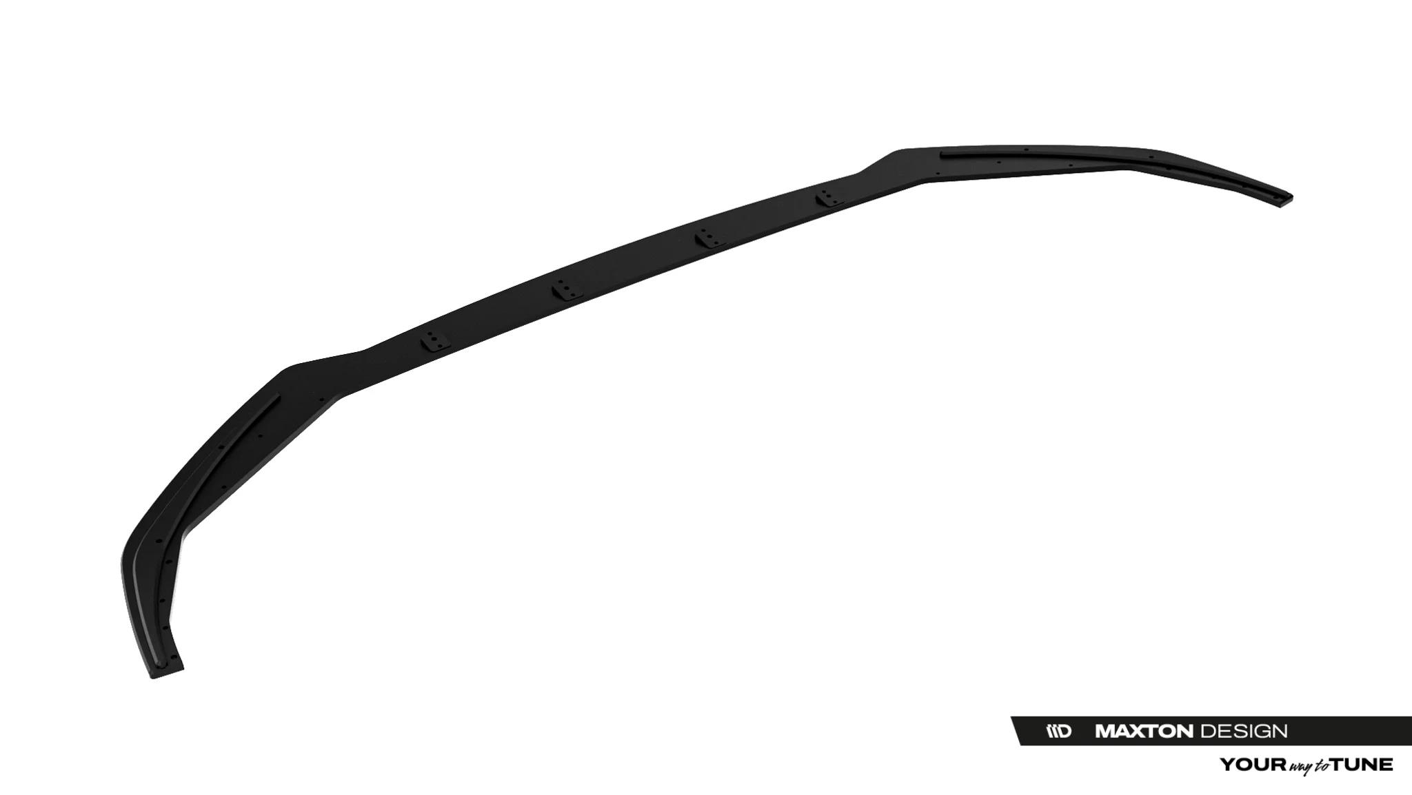 Frontlippe passend für Toyota GR Yaris Mk4 Facelift schwarz matt