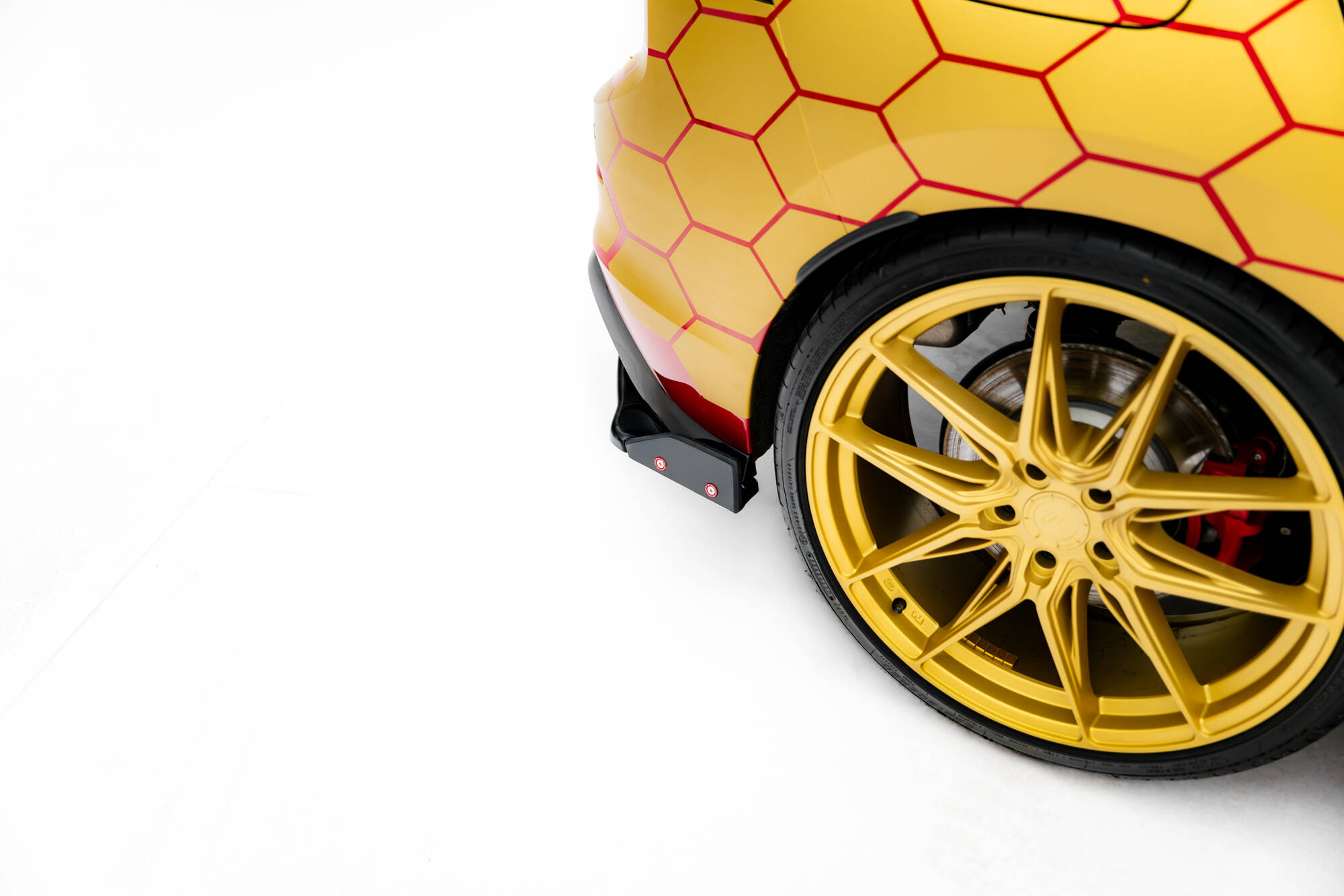 Street+ Heck Ansatz Flaps V.1 passend für VW Golf GTI Clubsport Mk8 FL