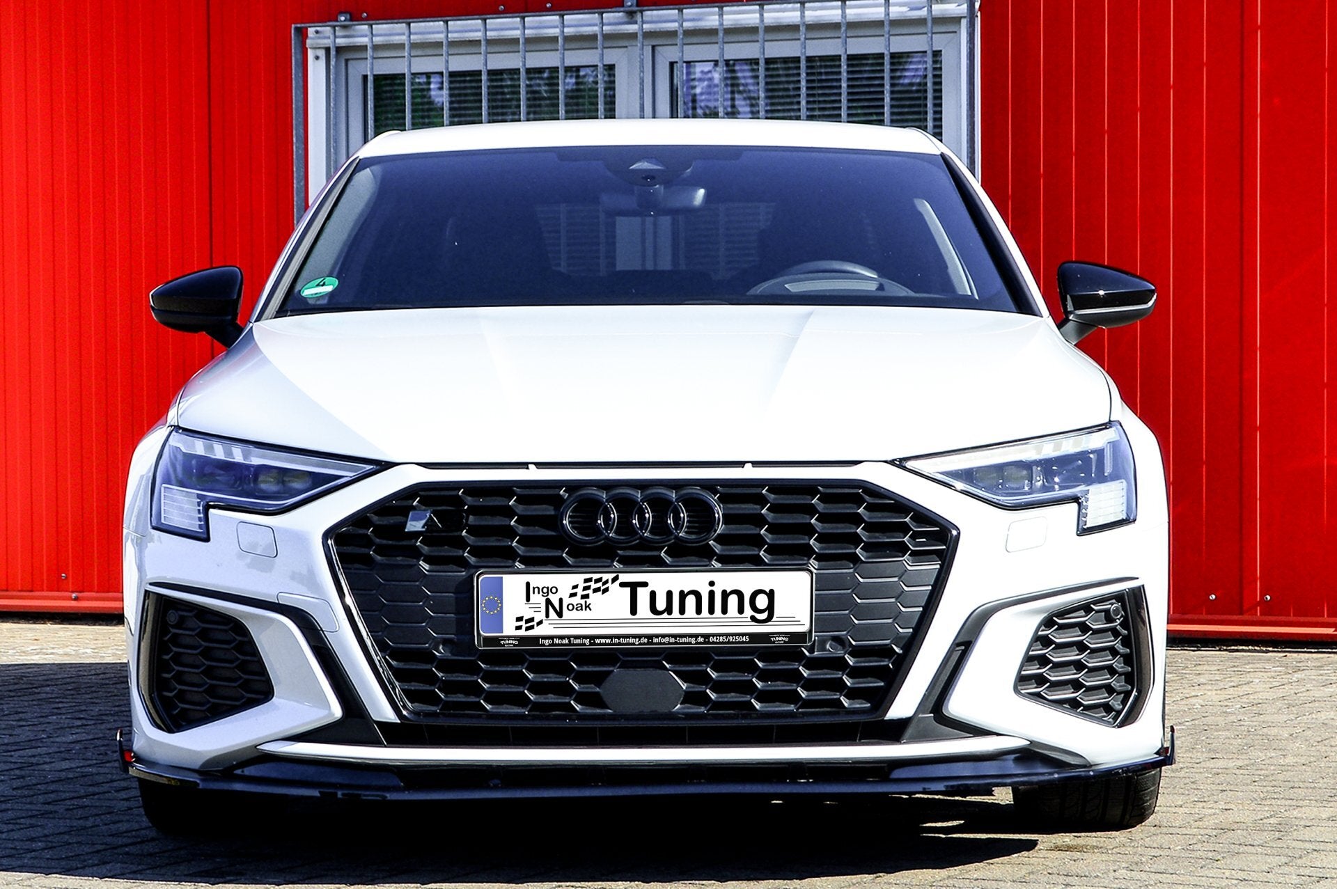 Cup Frontspoilerlippe mit Wing für Audi A3 8Y S-Line + S3