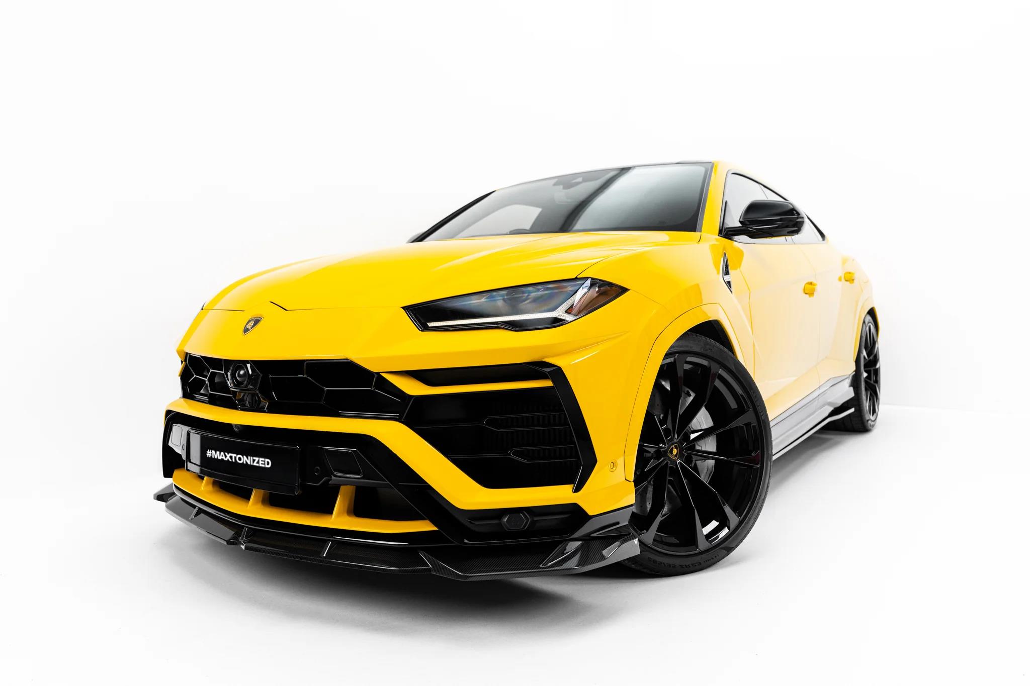 Prepreg Carbon Fiber Street+ Spoilerlippe Front Ansatz passend für Lamborghini Urus Mk 1