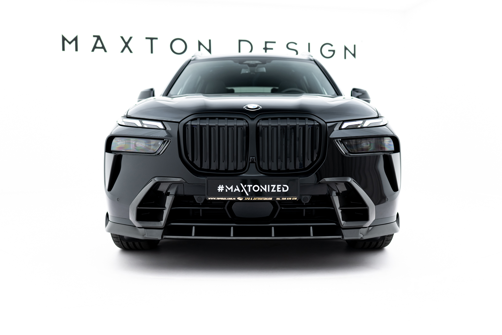 Carbon Fiber Front Stoßstange Air Intakes passend für BMW X7 M-Paket G07 FL
