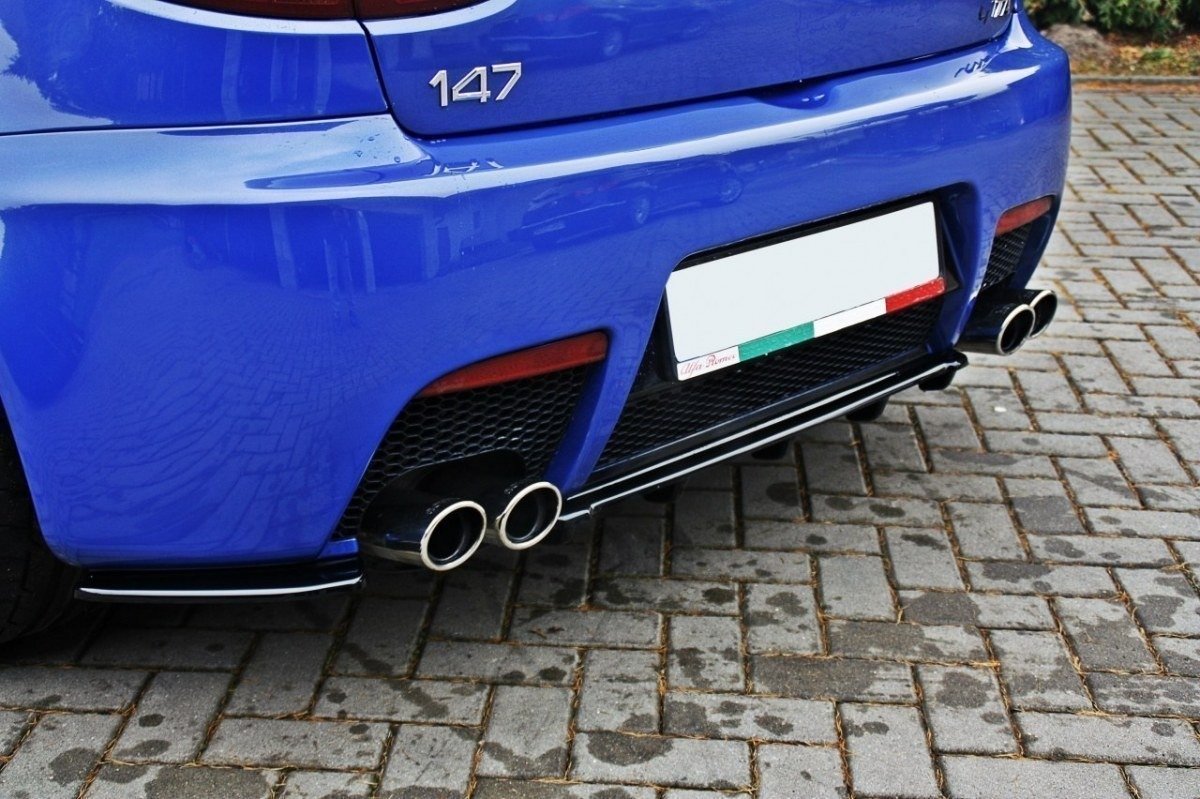 Heckansatz Alfa Romeo 147 GTA DTM LOOK schwarz Hochglanz