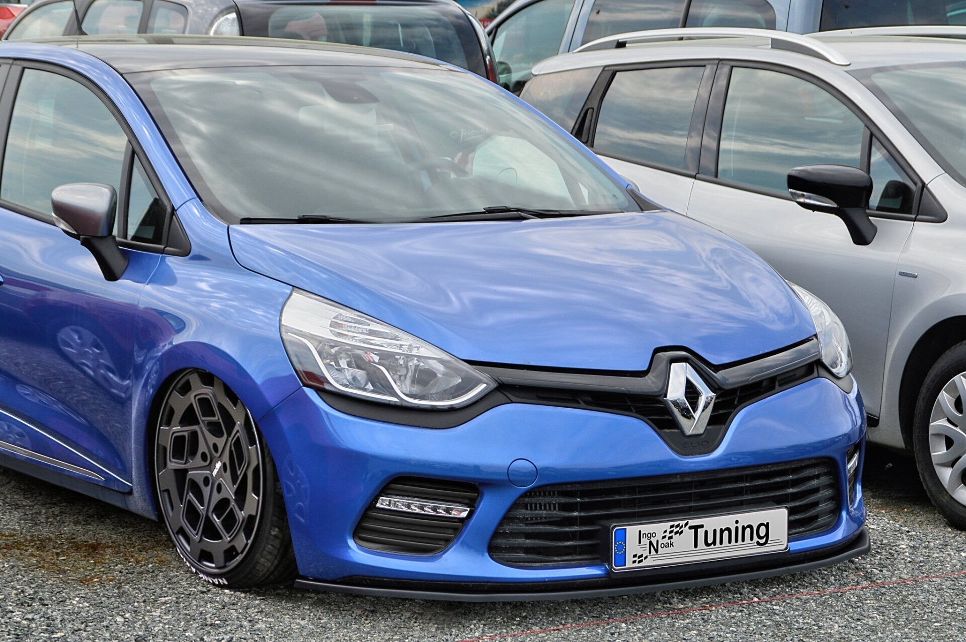Cuplippe Spoilerschwert für Renault Clio 4 GT Carbon Optik