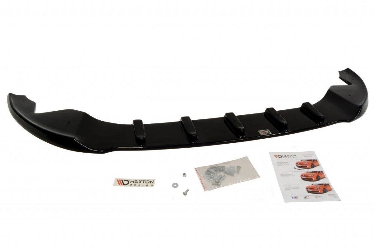 Street+ Spoilerlippe Front Ansatz passend für Nissan QASHQAI FL schwarz Hochglanz