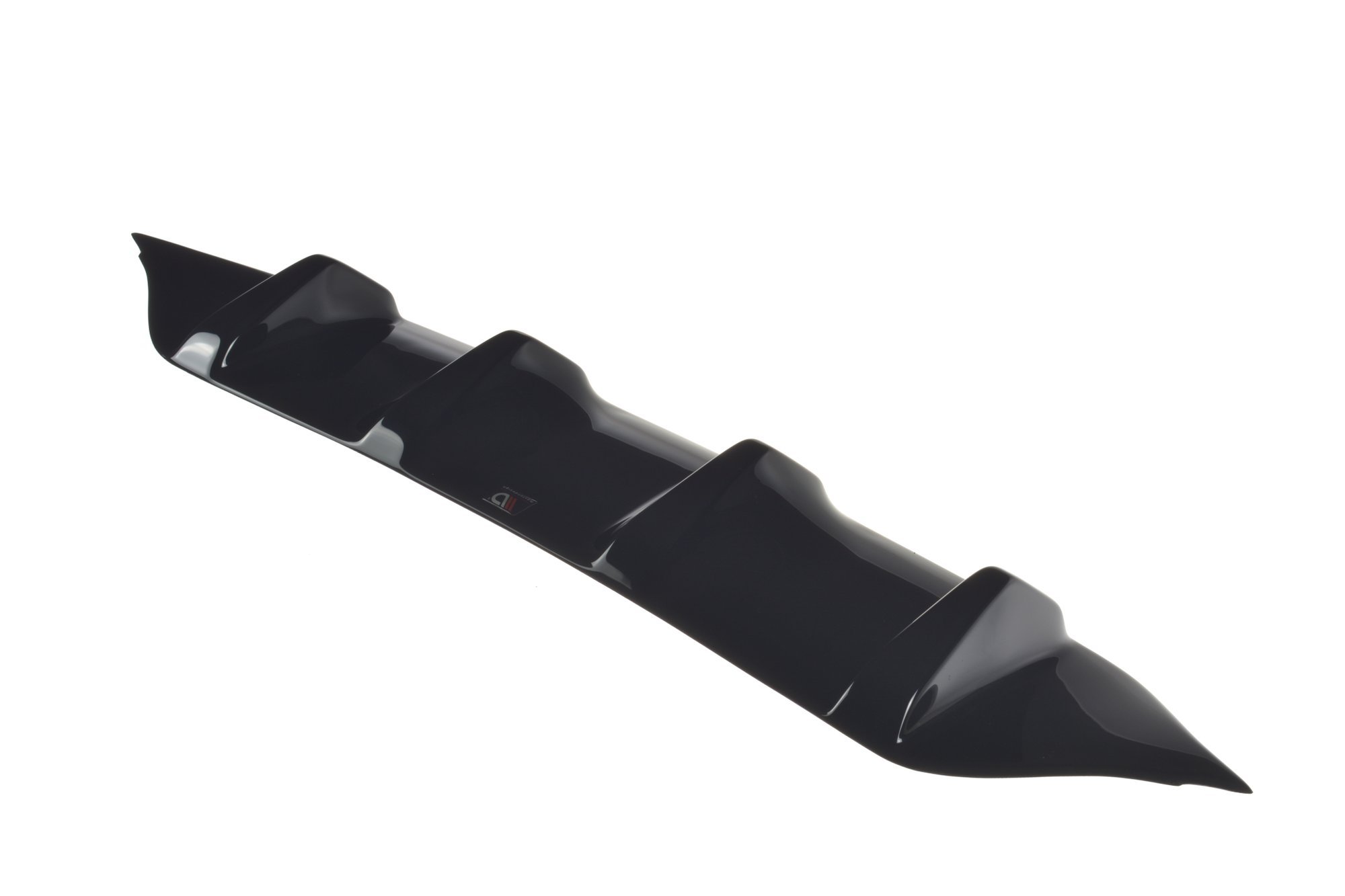 Diffusor Heck Ansatz für Mercedes-Benz E43 AMG / AMG-Line Limousine / Kombi W213 / S213 schwarz Hochglanz