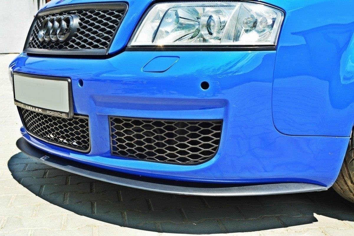 Street+ Spoilerlippe Front Ansatz passend für Audi RS6 C5 schwarz Hochglanz