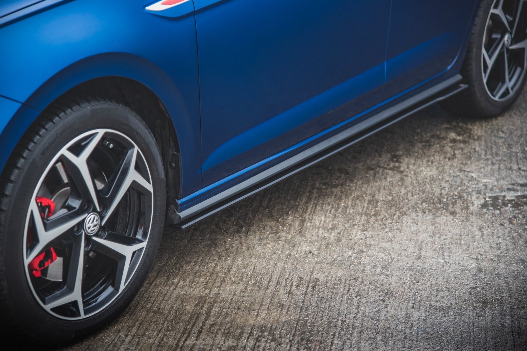Street Pro Seitenschweller Leisten passend für VW Polo GTI Mk6