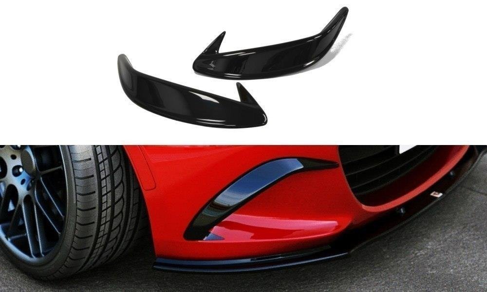 Nebelleuchten Abdeckung passend für Mazda MX-5 ND Mk4 schwarz Hochglanz