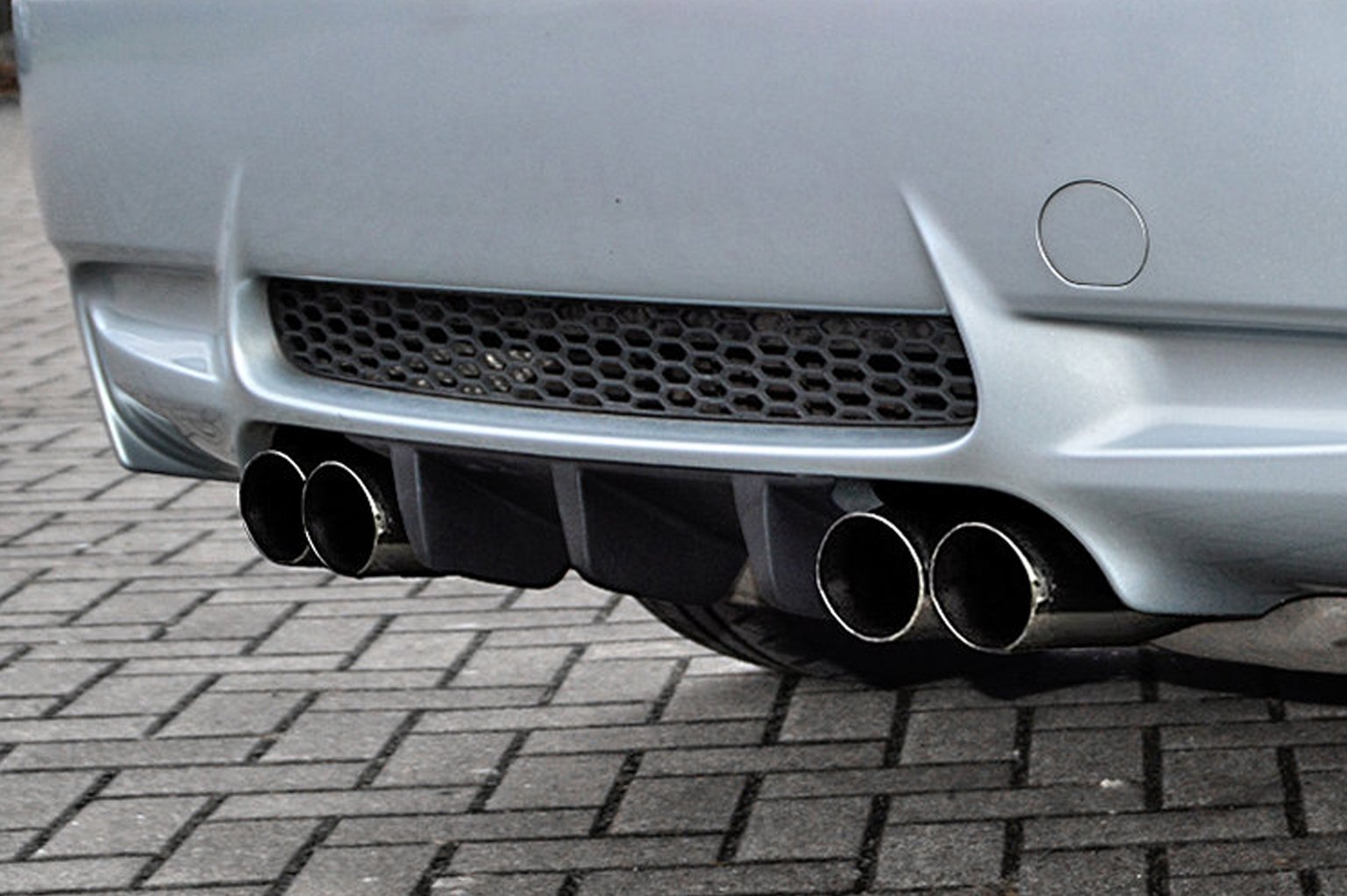 Heckdiffuser Mittelteil für BMW M3 E92 E93 Bj. 2007-2013