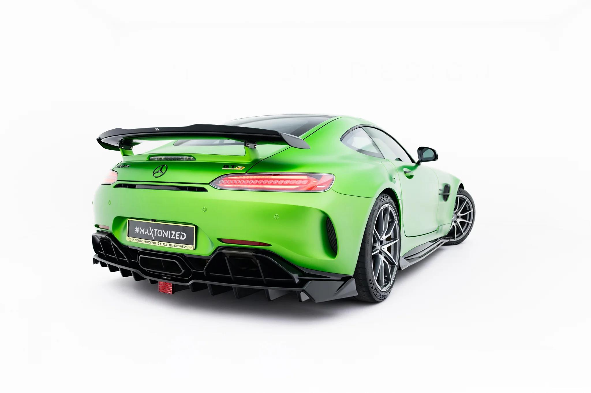 Heckspoiler Lippe passend für Mercedes-AMG GT R C190 Facelift schwarz Hochglanz
