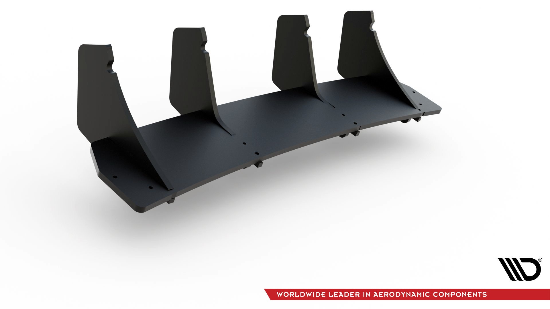 Street Pro Heckschürze Heck Ansatz Diffusor V.2 passend für Audi RS3 8V Sportback rot