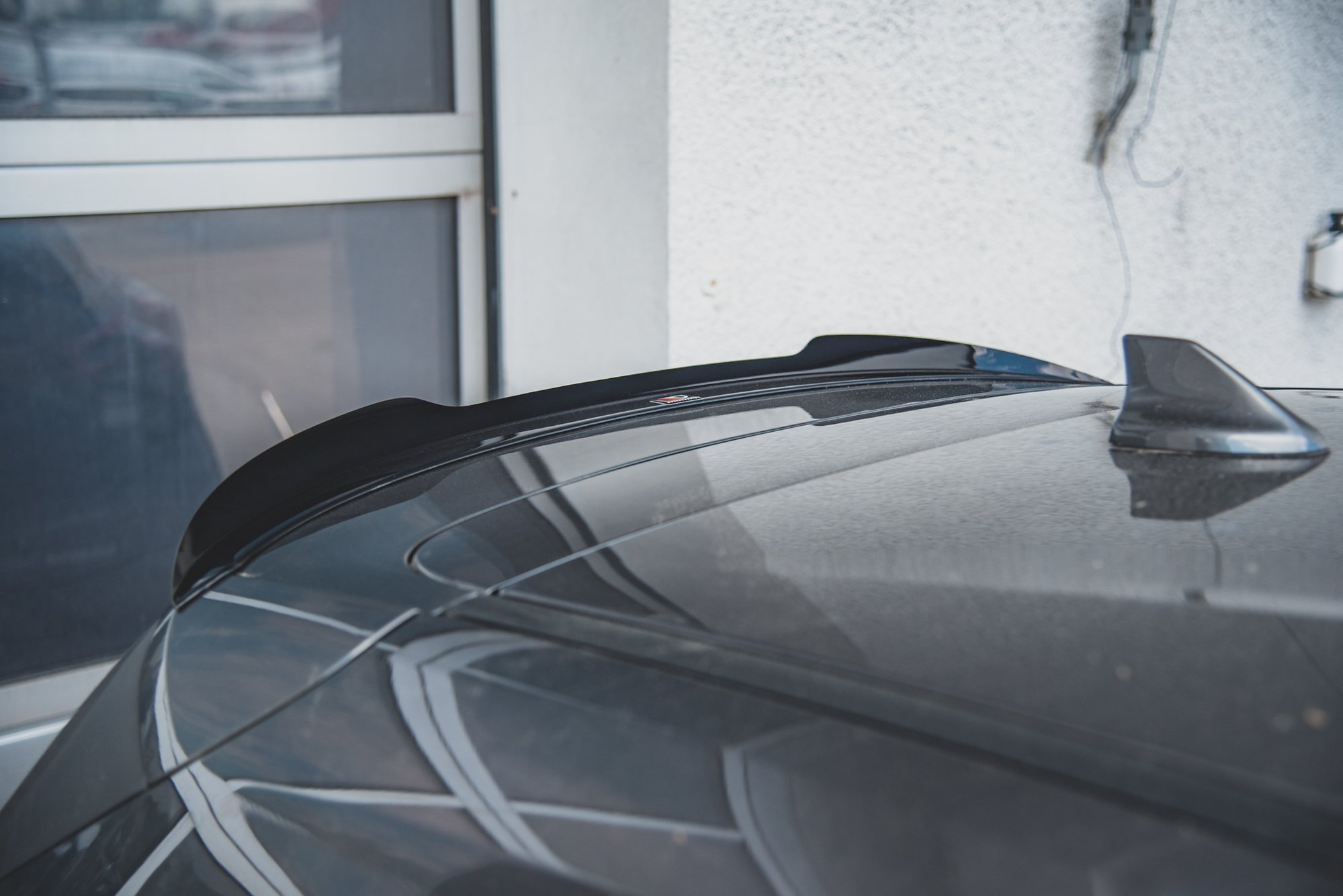 Spoiler CAP für Ford Puma Mk1 schwarz Hochglanz