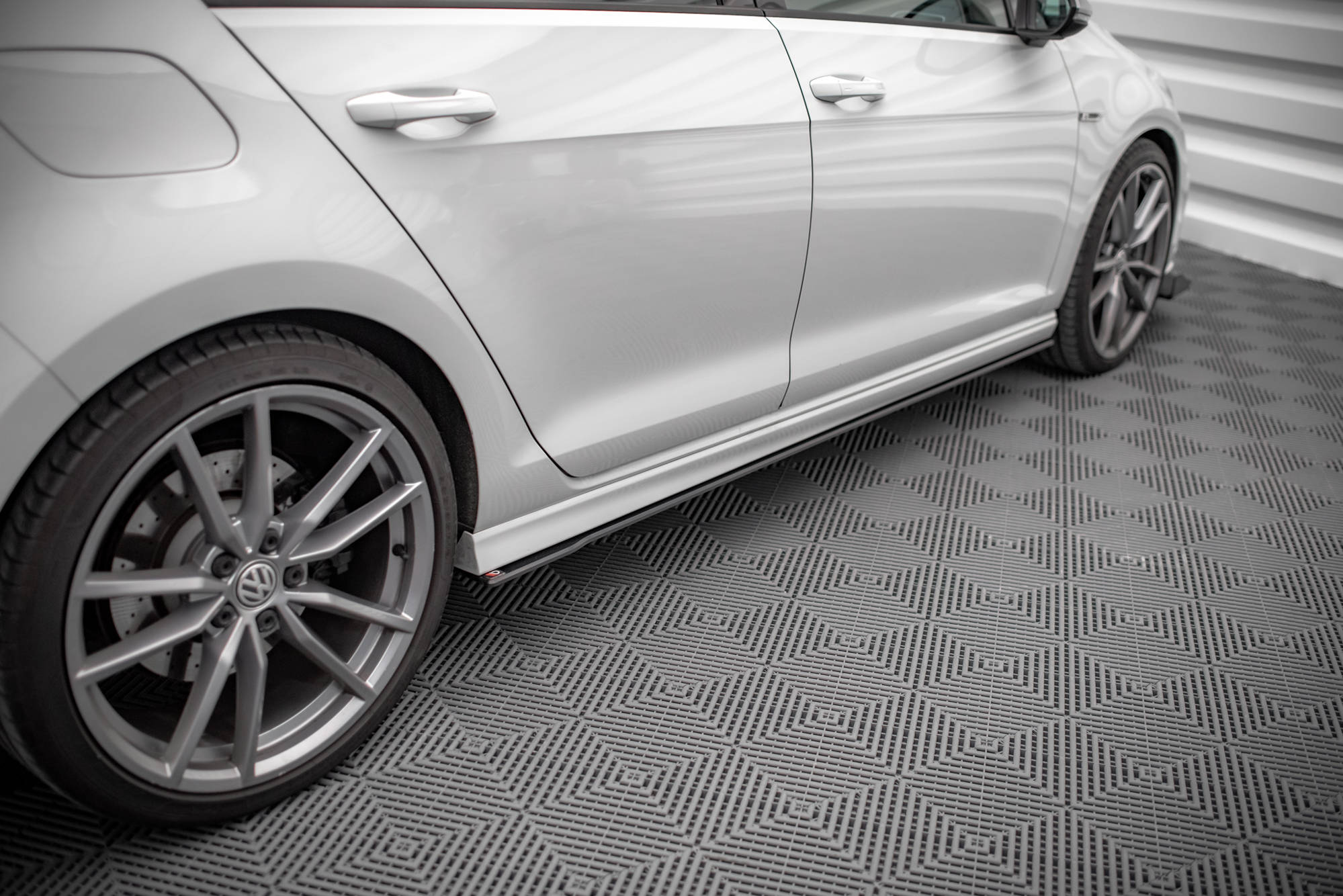Street Pro Seitenschweller Leisten passend für VW Golf R Mk7