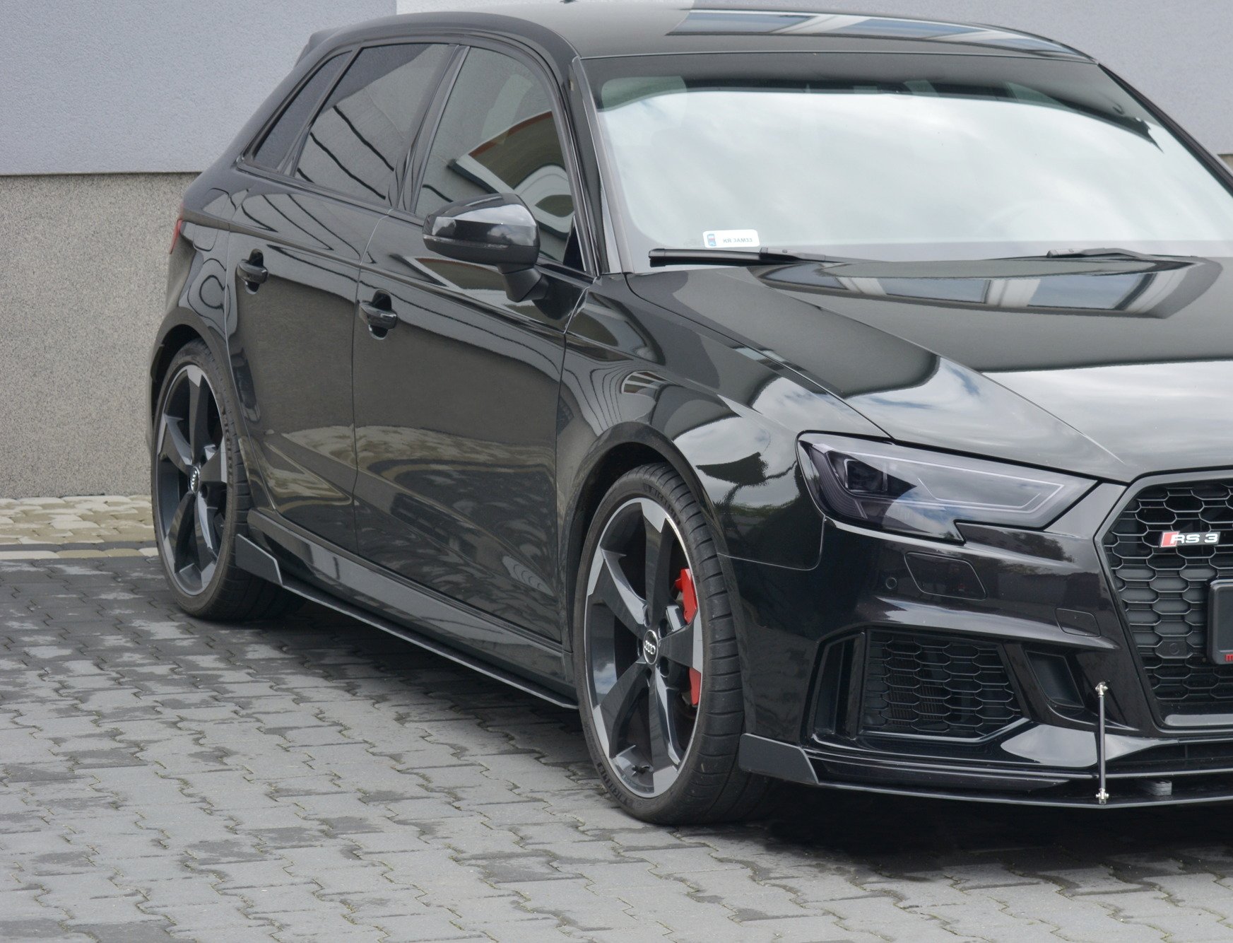 Sport Seitenschweller Ansatz V.2 für Audi RS3 Sportback 8V Facelift