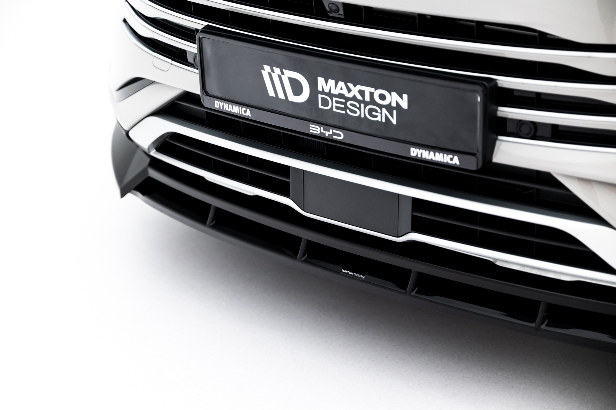 Frontlippe V.1 passend für BYD Seal U Mk1 schwarz Hochglanz
