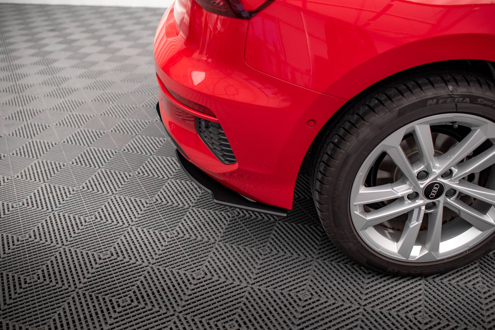 Street Pro Heckschürze Heck Ansatz Diffusor passend für Audi A3 Sportback 8Y