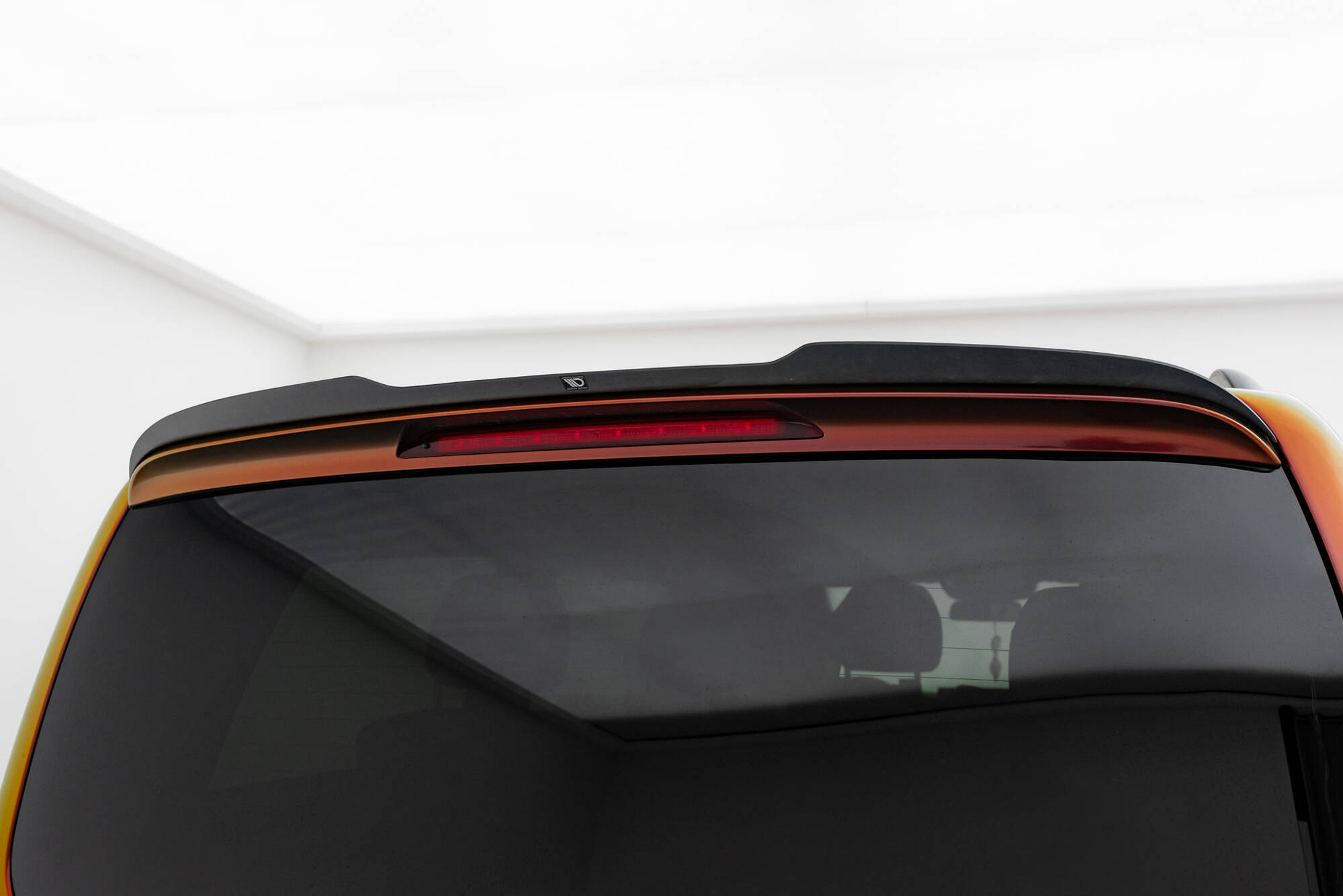 Heck Spoiler Aufsatz Abrisskante passend für Mercedes V-Klasse AMG-Line W447 FL schwarz Hochglanz