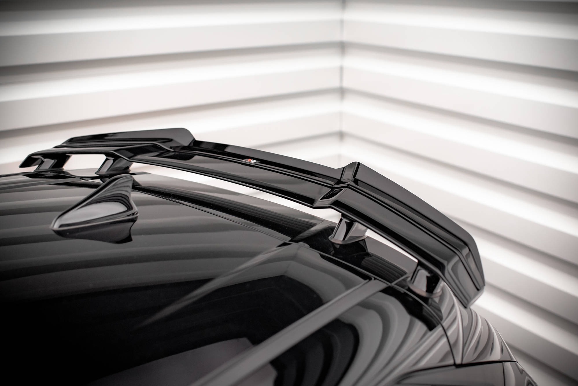 Heck Spoiler Aufsatz Abrisskante passend für Hyundai I20 N Mk3 schwarz Hochglanz