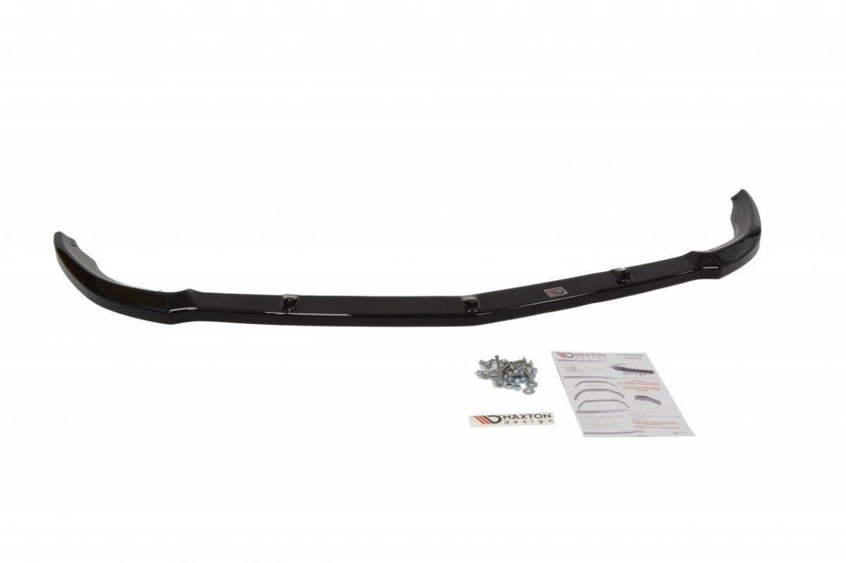 Street+ Spoilerlippe Front Ansatz passend für Mercedes CLS C219 Serie schwarz Hochglanz